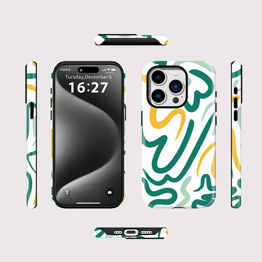 IPHONE Modern Line Art Case