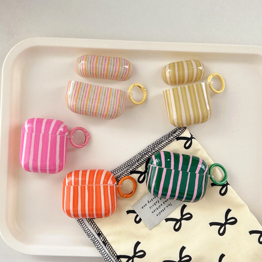 Candy Stripe AirPods Case