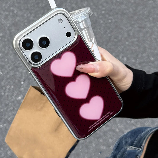 Triple Heart Window Case