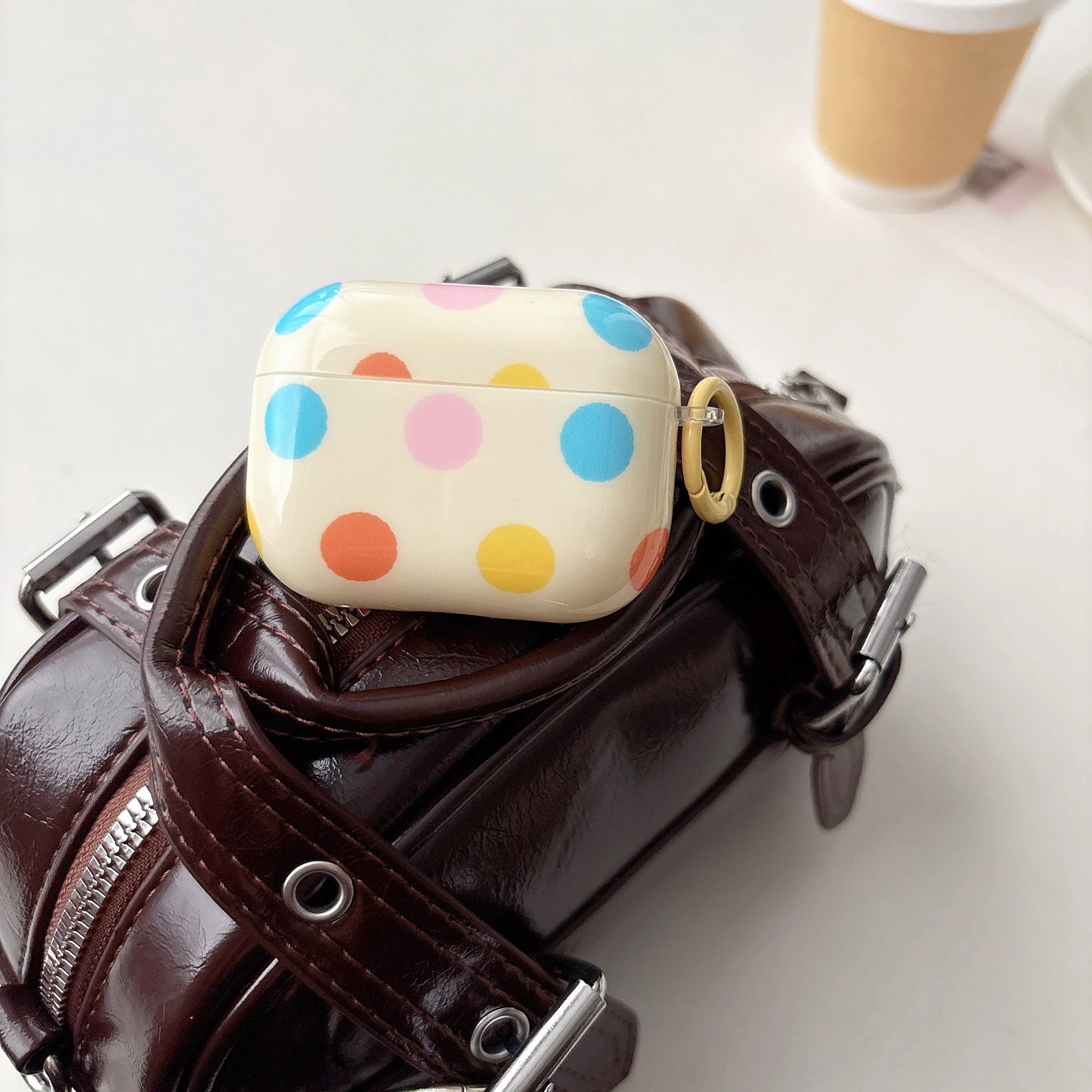 Color Pop Dot AirPods Case
