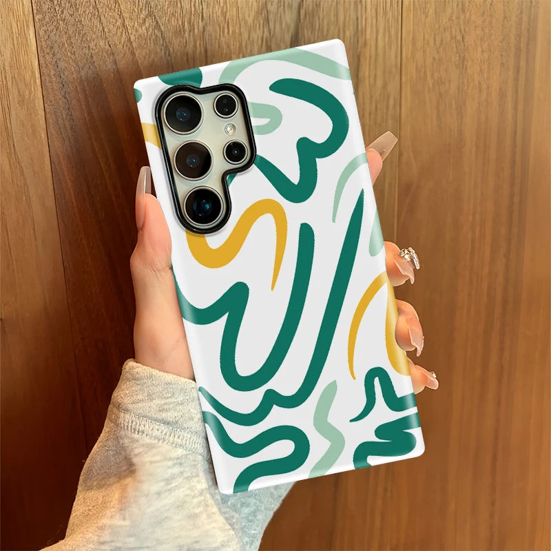 Samsung Galaxy Modern Line Art Case