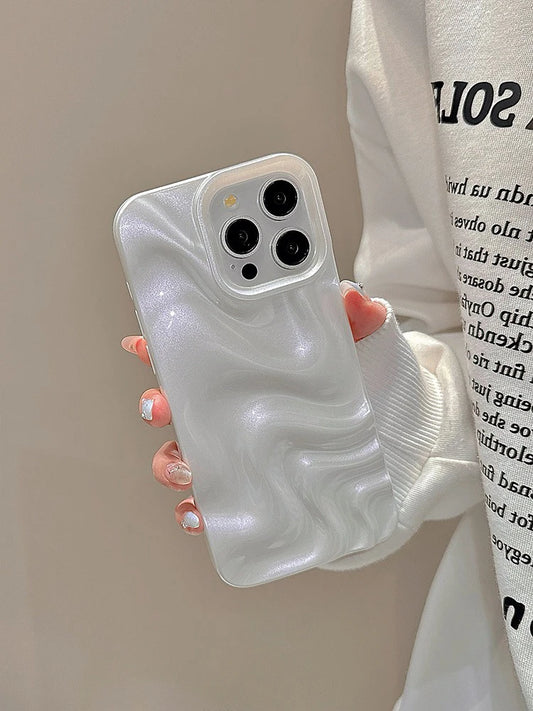 Glossy Pearl Wave Case