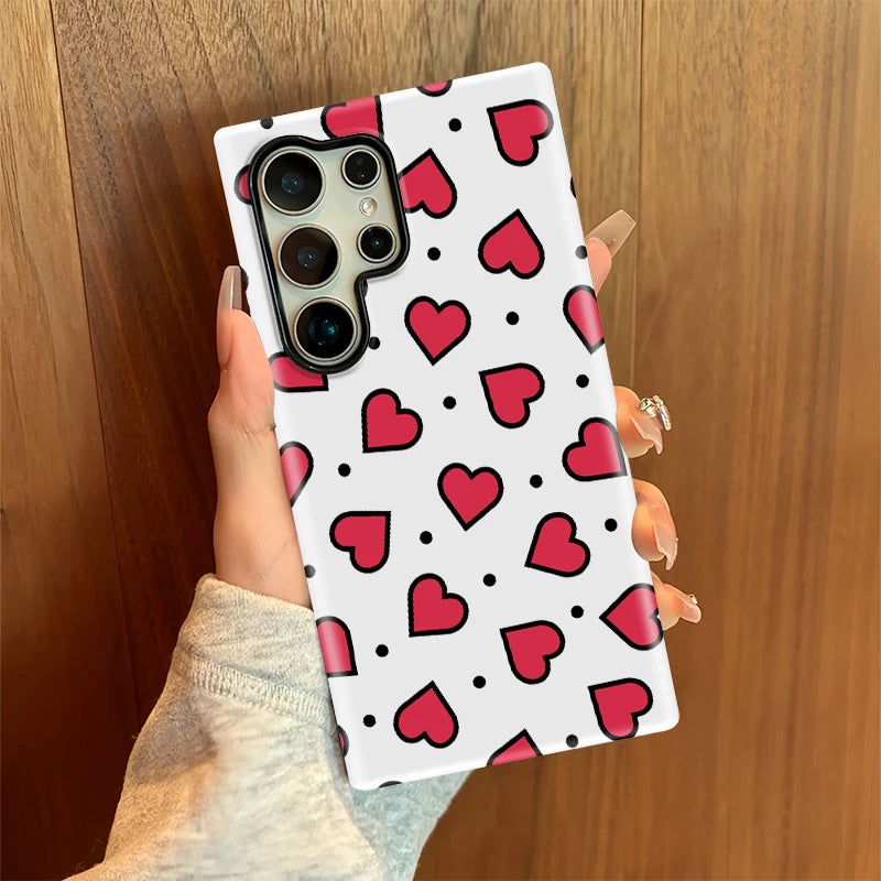 Samsung Galaxy Love Heart Statement Case