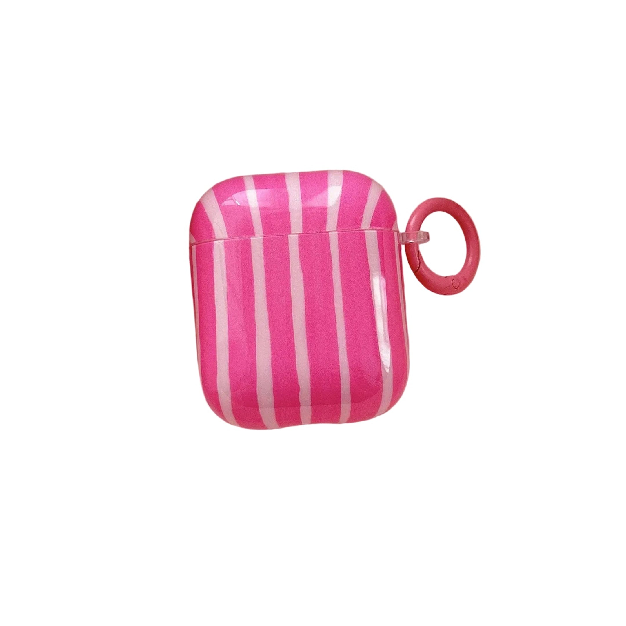 Candy Stripe AirPods Case – AthenAuraa