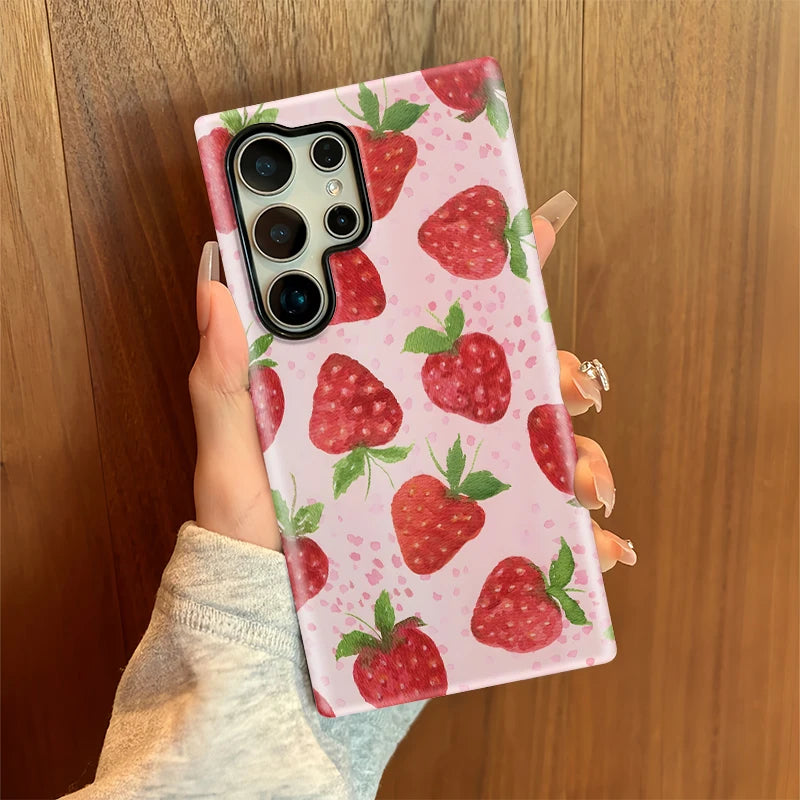 Samsung Galaxy Strawberry Sweet Case
