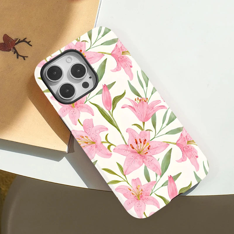 IPHONE Blush Floral Garden Case