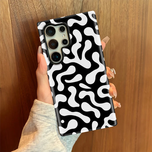 Samsung Galaxy Fluid Abstract Monochrome Case