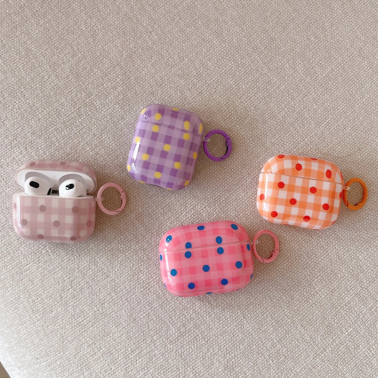Pastel Dot AirPods Case