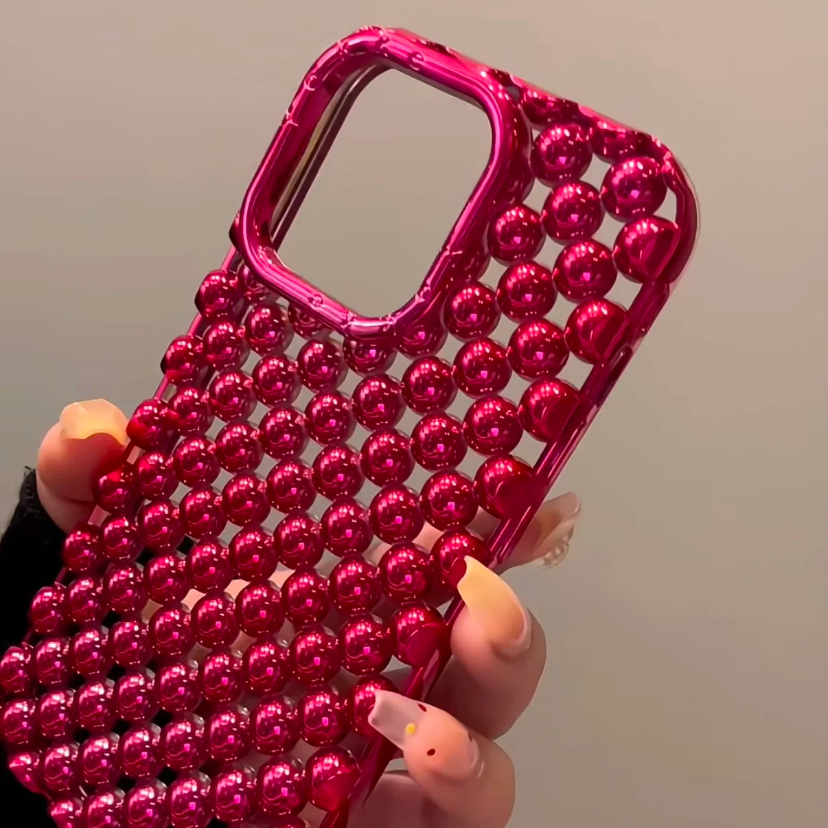 Pink Crystal Texture Case