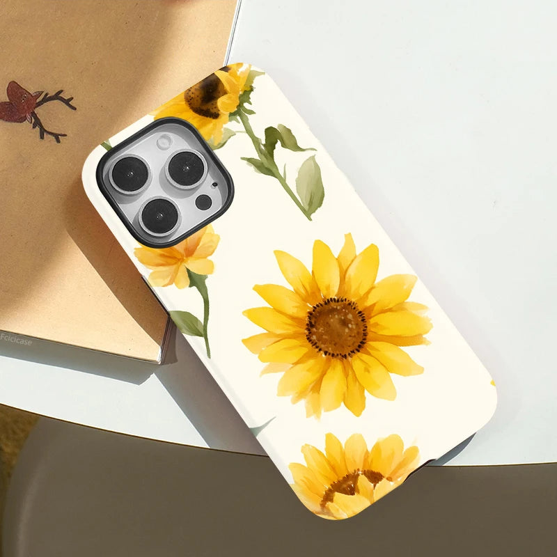 IPHONE Sunflower Glow Case
