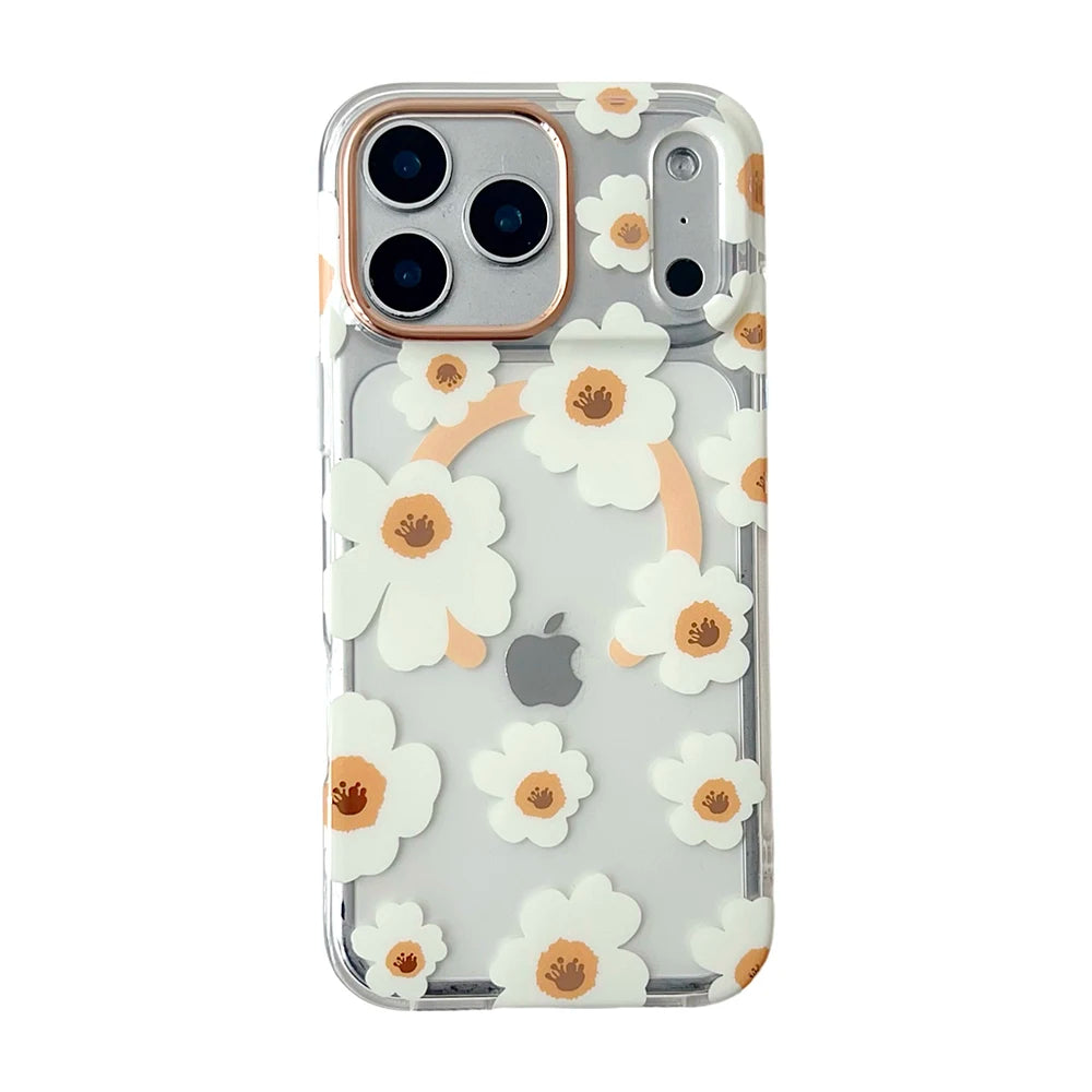 Orange Daisy Bloom Case