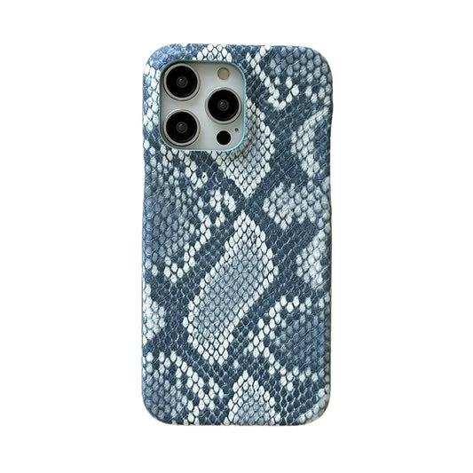 Pink Snake Skin Case For iPhone16 15 14 13 Pro Max