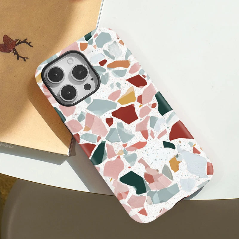 IPHONE Terrazzo Modern Case