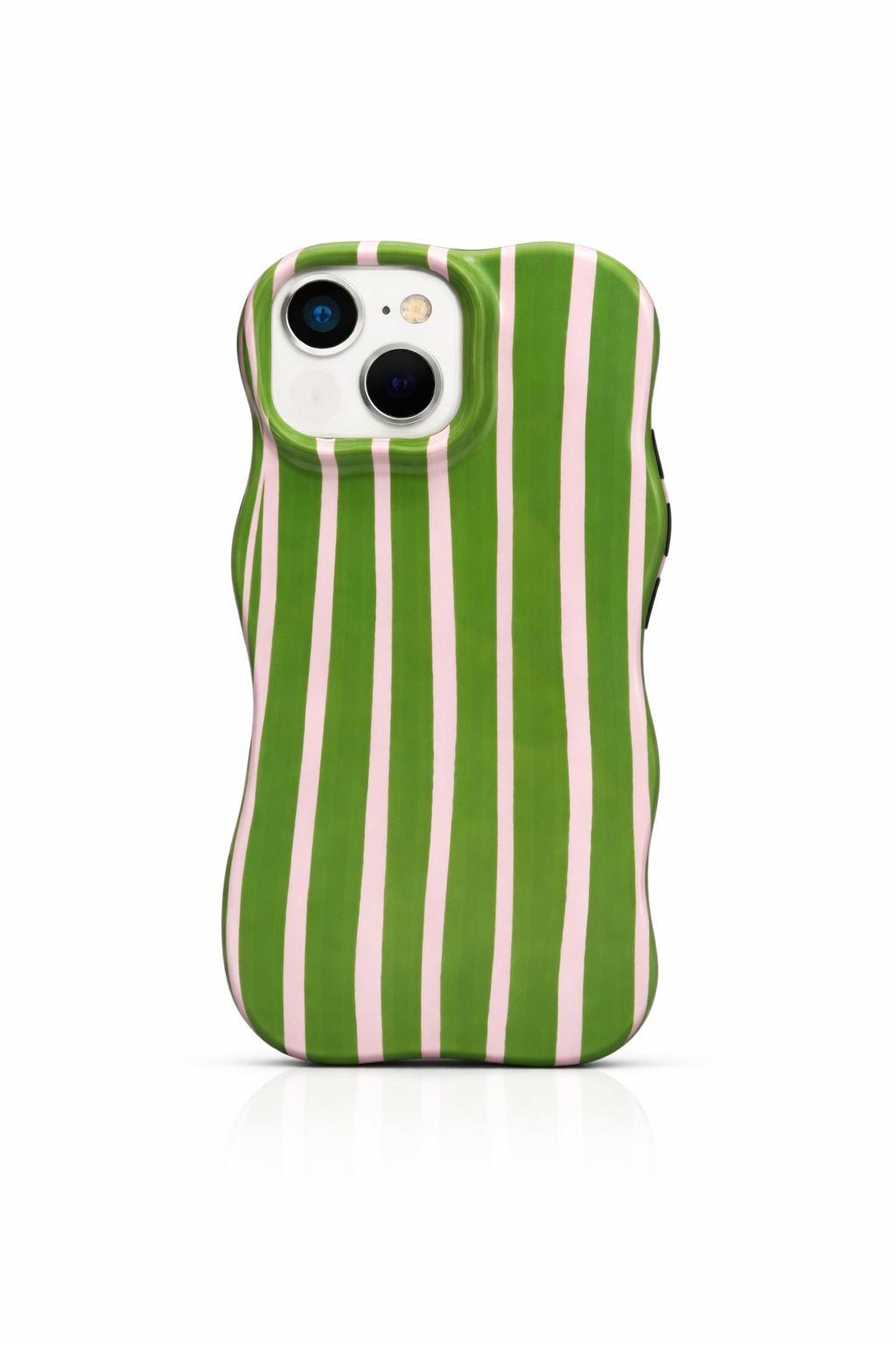 Green Stripe Tote Case for IPhone 13 14 15 16 17 Pro Max 17Air