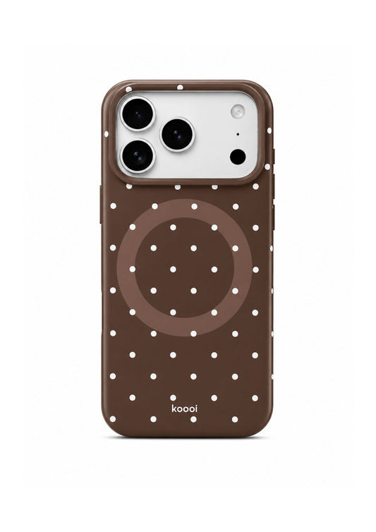 Mocha Dot MagSafe Case