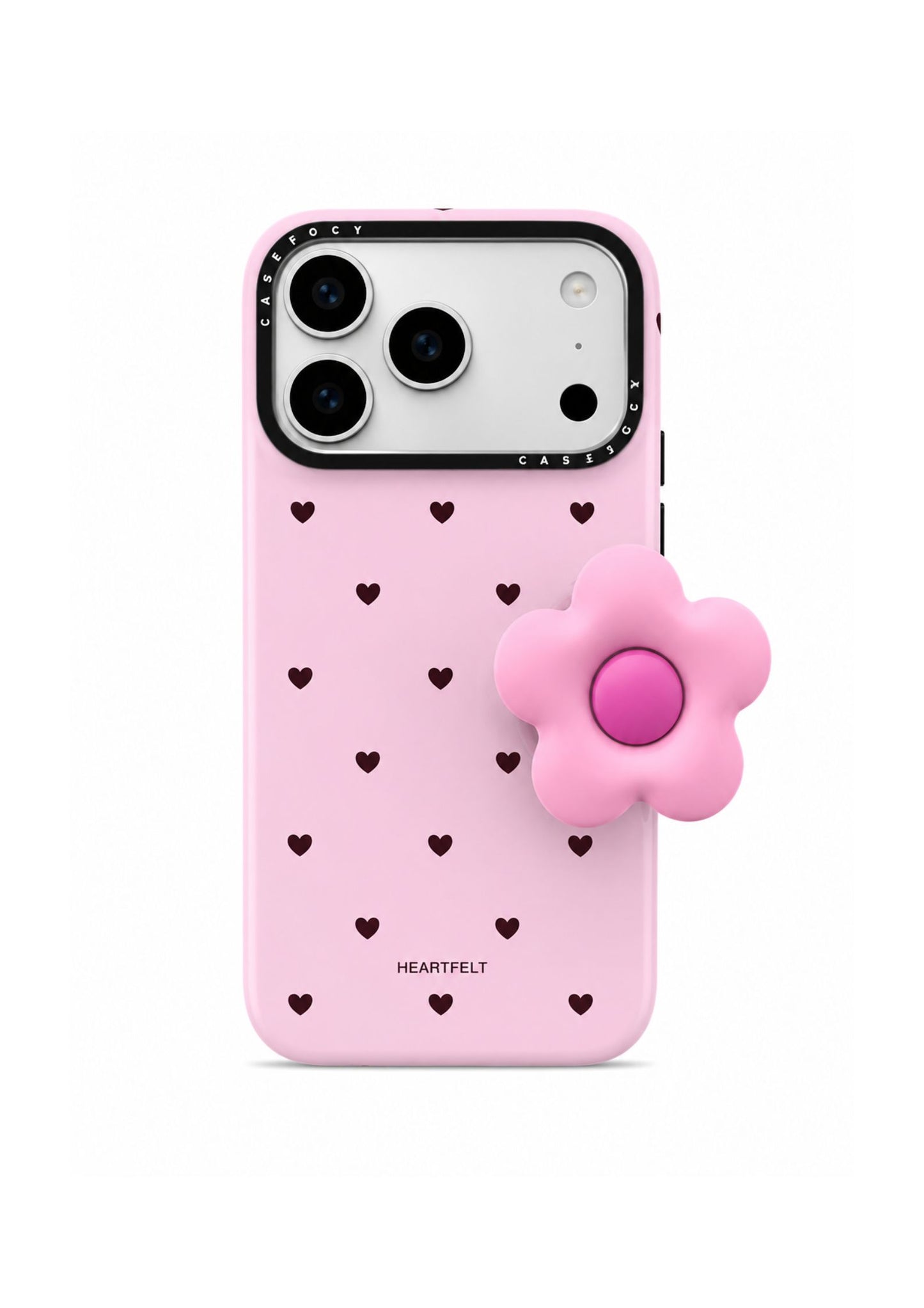 Flower Cute Heart Magnetic Case