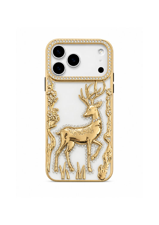Vintage Deer Art Case