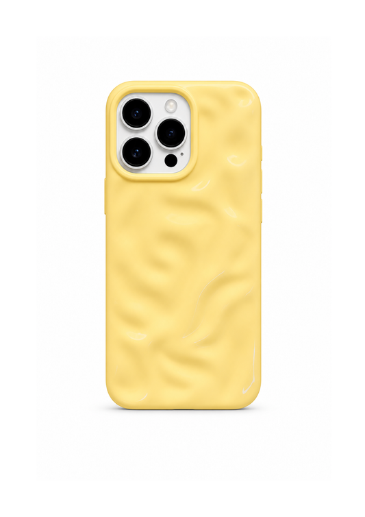 Butter Yellow Soft Case For iPhone 17 Air 16 15 Plus 14 13 12 11 Pro Max