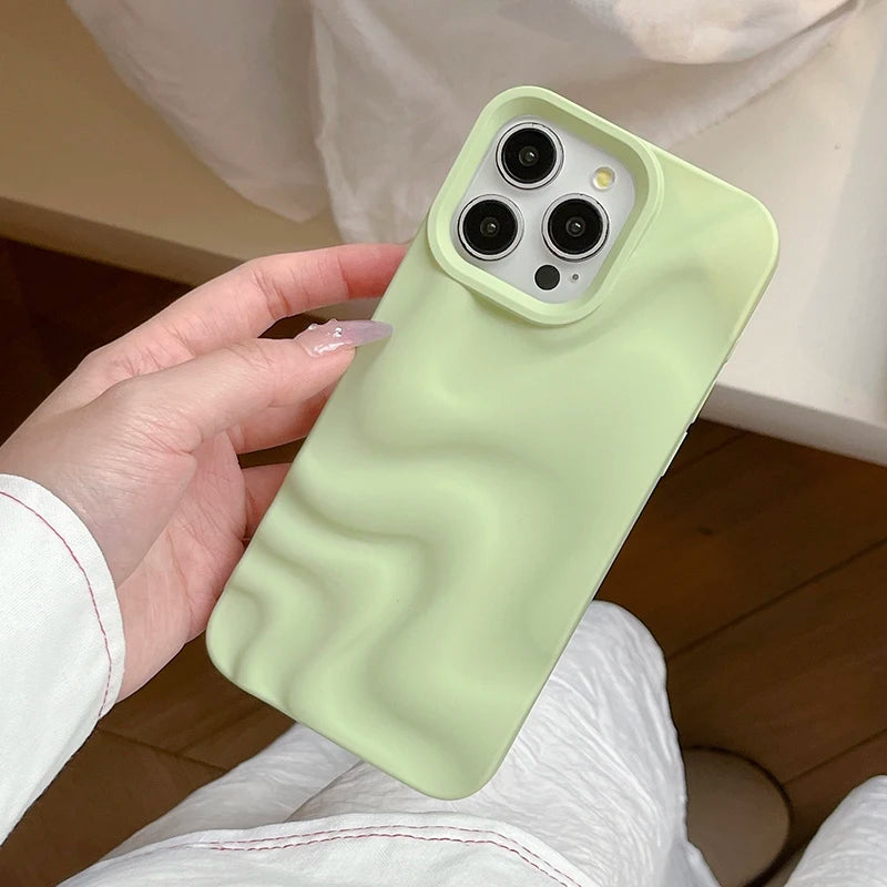 Soft Green Wave Case