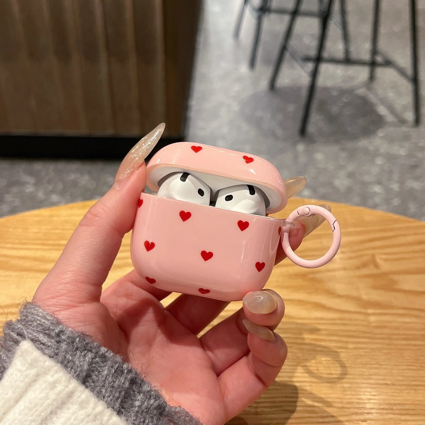 Heart Pop AirPods Case