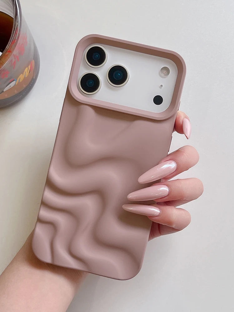 Glossy Pearl Wave Case