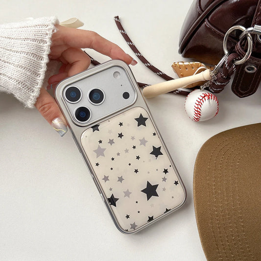 Luxury Star Phone Case for iPhone 16 15 14 17 Pro Max