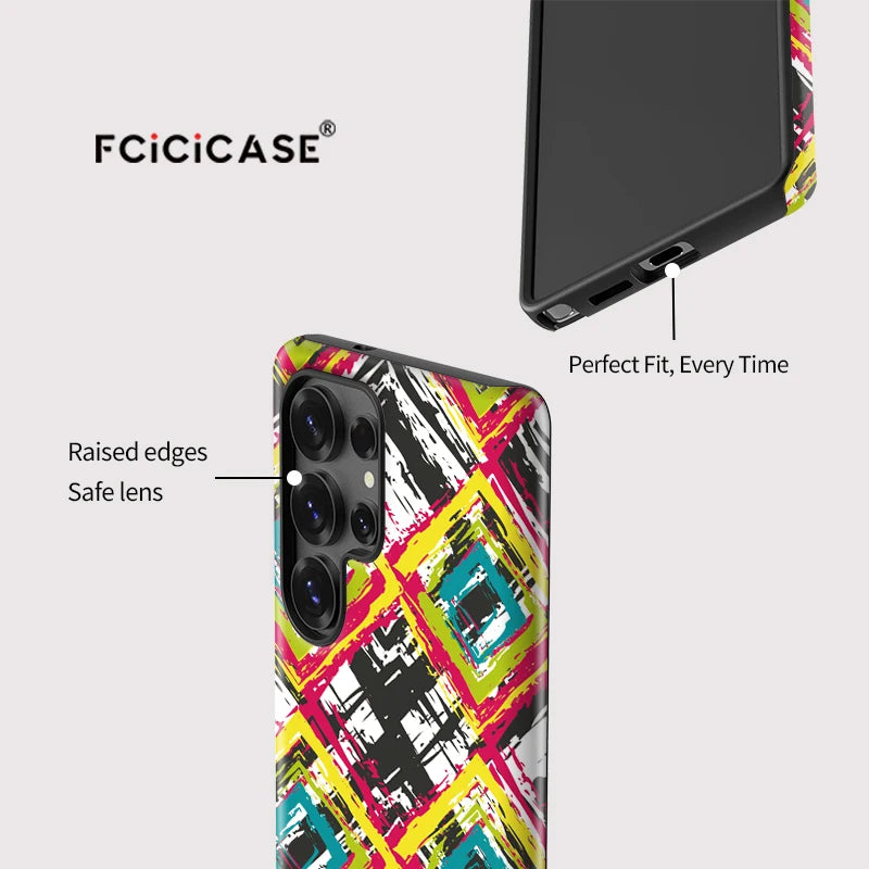 Samsung Galaxy Urban Color Grid Case