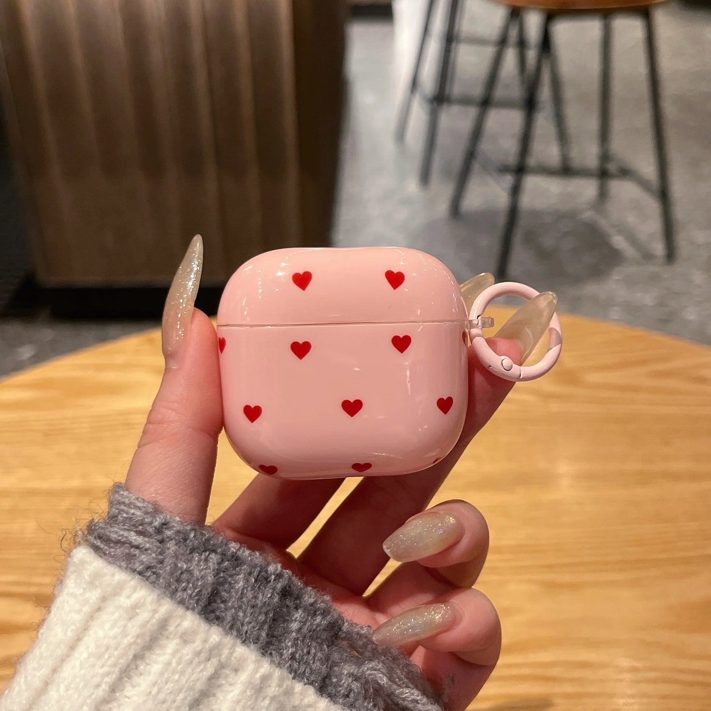 Heart Pop AirPods Case