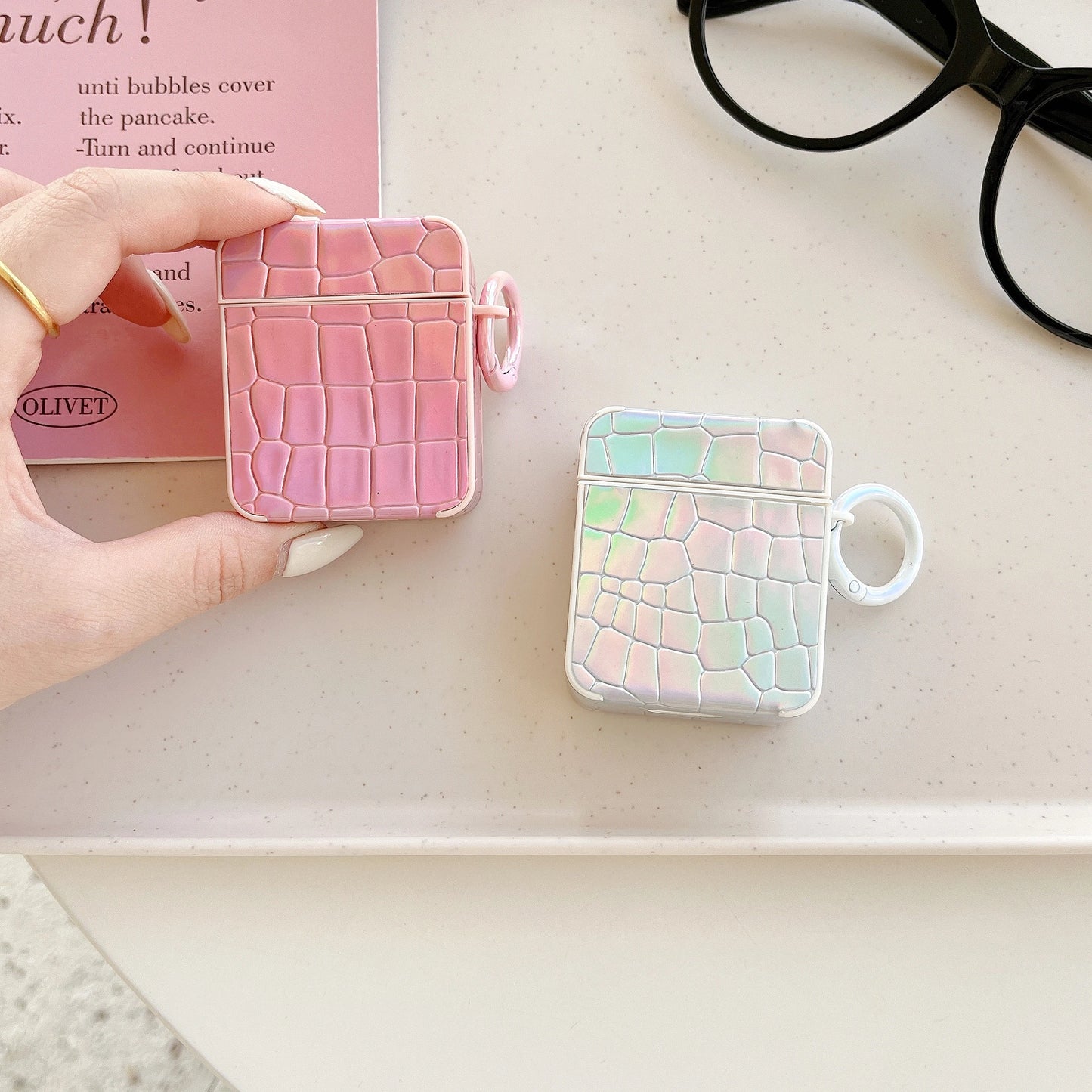 Croc Texture AirPods Case