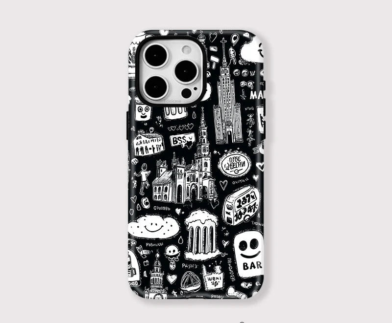 IPHONE Vintage Icon Collage Case
