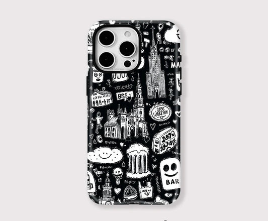 IPHONE Vintage Icon Collage Case