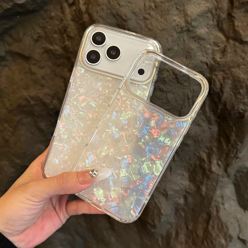 Iridescent Pearl Shell Case