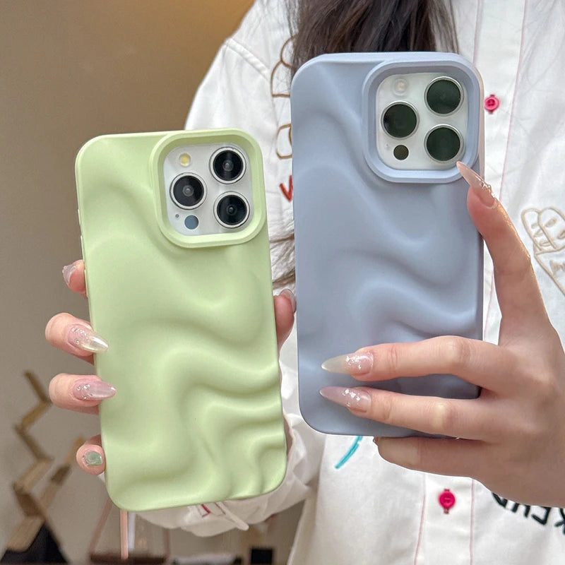 Soft Green Wave Case