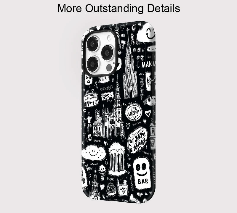 IPHONE Vintage Icon Collage Case