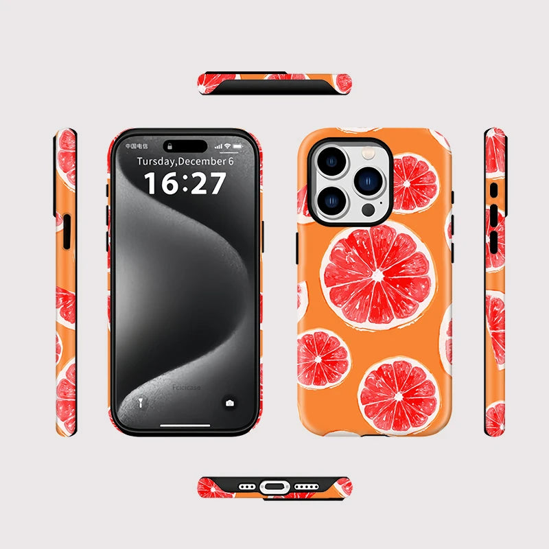 IPHONE Grapefruit Glow Case
