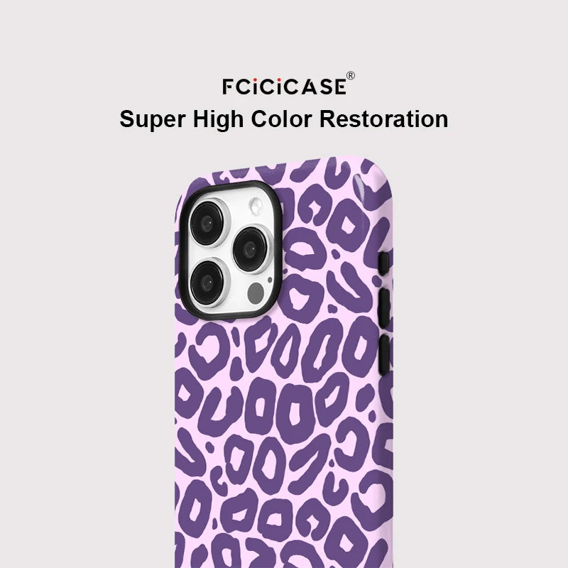 IPHONE Lavender Leopard Dream Case