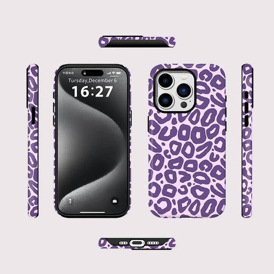 IPHONE Lavender Leopard Dream Case