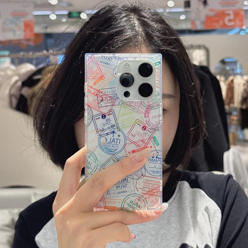 Abstract Pastel Art Case