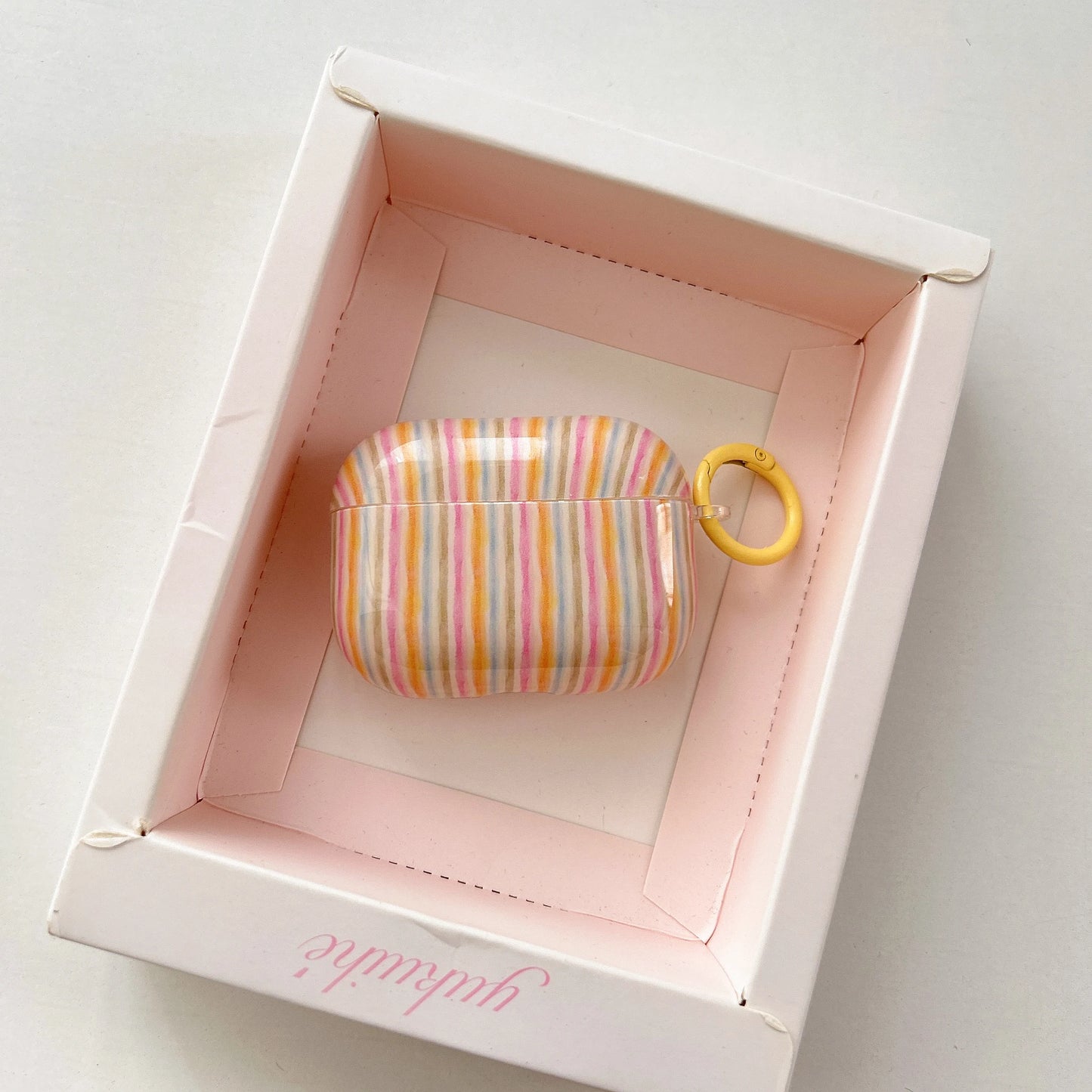 Candy Stripe AirPods Case