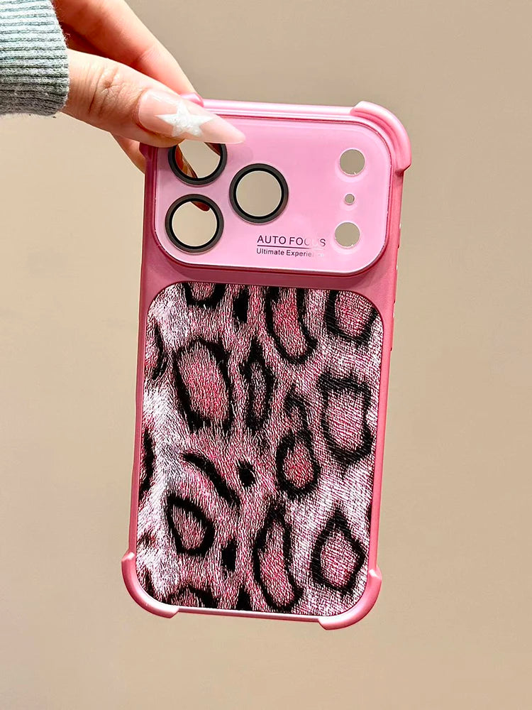 Dual Leopard Contrast Case