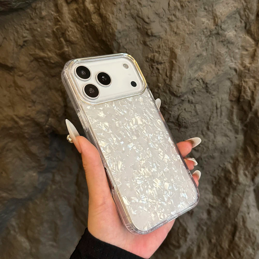 Iridescent Pearl Shell Case
