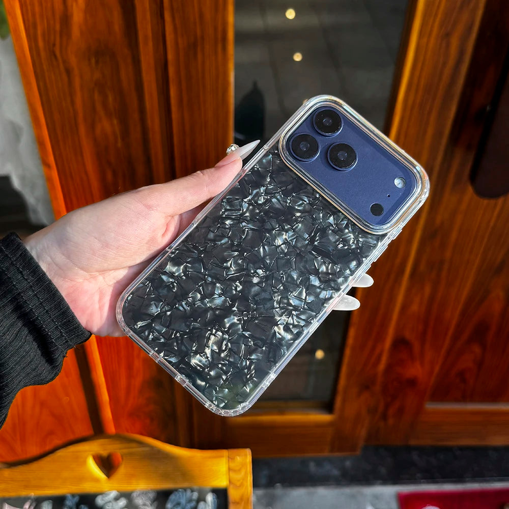 Iridescent Pearl Shell Case