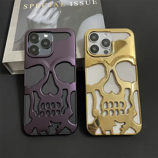 Skull Armor Case For iPhone 17 16 Pro Max 15 14 Plus