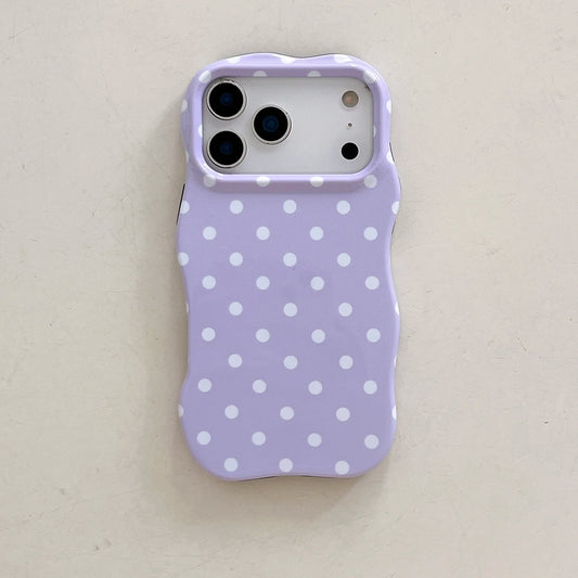 Mini Pouch Polka Case for iPhone 17promax 17pro 17 13 14 15 16 pro max
