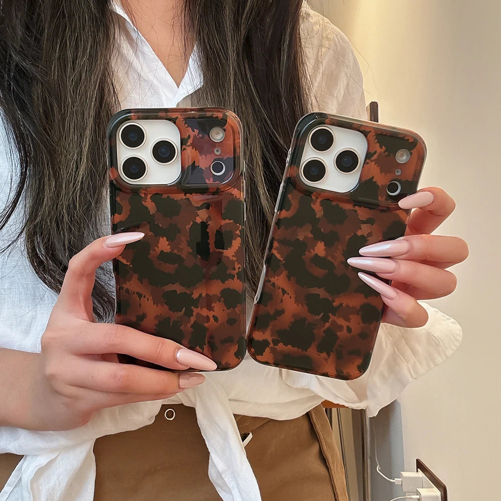 Wild Cocoa Leopard Case