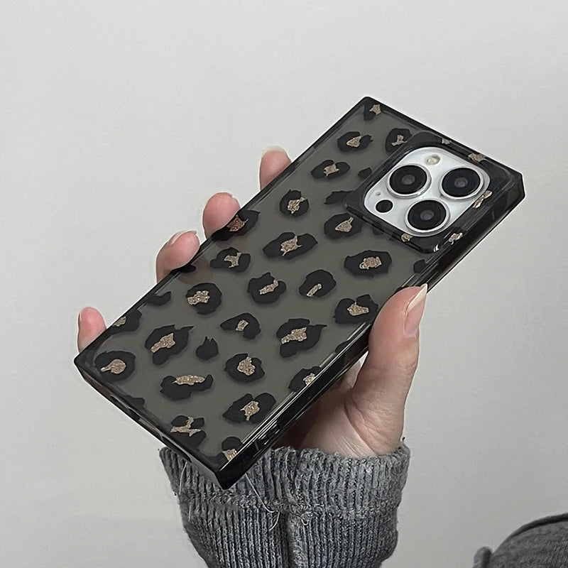 Classic Leopard Neutral Case For iPhone 17 16 Pro Max 15 13 14