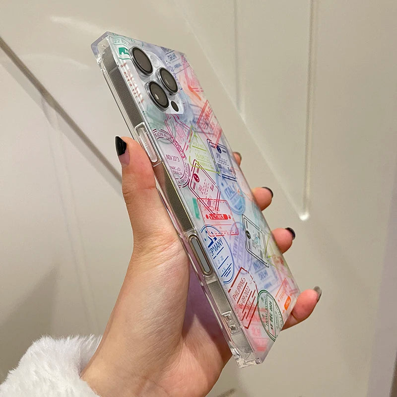 Abstract Pastel Art Case