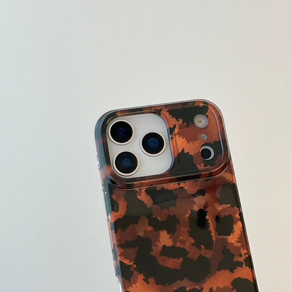 Wild Cocoa Leopard Case