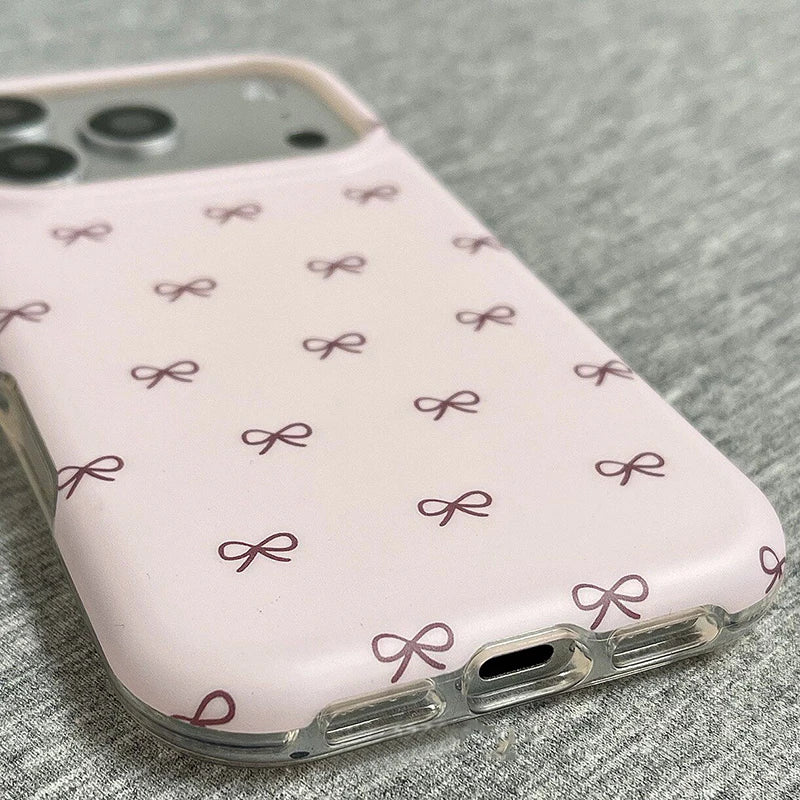 Soft Bow Aesthetic Case