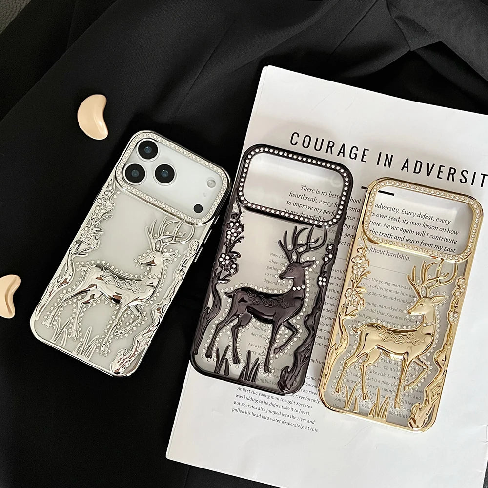 Vintage Deer Art Case